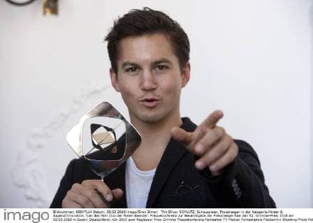 Tim Oliver SCHULTZ, Schauspieler, Preistraeger in der Kategorie Kinder & Jugend Innovation, fuer den Film Club der Roten Baender, Pressekonferenz zur Bekanntgabe der Preistraeger fuer den 52. Grimme-Preis 2016 am 09.03.2016 in Essen Deutschland.