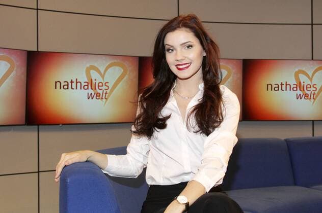 Nathalie Volk beim Fototermin zur Fernsehsendung Nathalies Welt bei Hamburg 1 in der Rothenbaumchaussee. Hamburg, 10.03.2016 Foto:xgbrcix xFuturexImage
