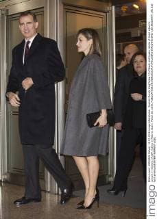 Spanish Royals King Felipe VI of Spain and Queen Letizia of Spain attend a concert in memory of 11M victims in Madrid, Spain. March 10, 2016.  (20160310004)