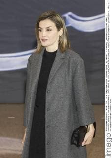 Spanish Royals King Felipe VI of Spain and Queen Letizia of Spain attend a concert in memory of 11M victims in Madrid, Spain. March 10, 2016.  (20160310010)