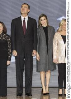 Spanish Royals King Felipe VI of Spain and Queen Letizia of Spain attend a concert in memory of 11M victims in Madrid, Spain. March 10, 2016.  (20160310013)