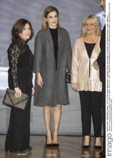 Spanish Royals King Felipe VI of Spain and Queen Letizia of Spain attend a concert in memory of 11M victims in Madrid, Spain. March 10, 2016.  (20160310021)