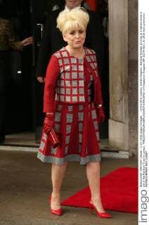 . 11 03 2016. London, United Kingdom. Barbara Windsor arriving at a fashion show in aid of the Rainbow Trust in London.  xi-Imagesx xi-Imagesx IIM-12179-0011