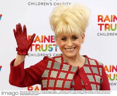 . 11 03 2016. London, United Kingdom. Barbara Windsor arriving at a fashion show in aid of the Rainbow Trust in London.  xi-Imagesx xi-Imagesx IIM-12179-0012