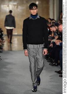 Lisboa Fashion Week Portugal, Lisbon,Mar. 11,2016 - LISBOA FASHION WEEK - A model walks the runway at Nair Xavier Fall Winter 2016 17 Collection during Moda Lisboa Fashion Week, in Lisbon, Portugal.  Copyright: BrunoxdexCarvalho