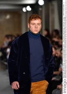Lisboa Fashion Week Portugal, Lisbon,Mar. 11,2016 - LISBOA FASHION WEEK - A model walks the runway at Nair Xavier Fall Winter 2016 17 Collection during Moda Lisboa Fashion Week, in Lisbon, Portugal.  Copyright: BrunoxdexCarvalho