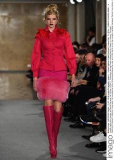 Lisboa Fashion Week Portugal, Lisbon,Mar. 11,2016 - LISBOA FASHION WEEK - A model walks the runway at David Ferreira Fall Winter 2016 17 Collection during Moda Lisboa Fashion Week, in Lisbon, Portugal.  Copyright: BrunoxdexCarvalho