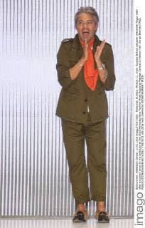 MOSCOW, RUSSIA. MARCH 11, 2016. Russian fashion designer Alexander Rogov seen after a runway show for his collection at the 2016 Mercedes Benz Fashion Week Russia at Manege Central Exhibition Hall. Sergei Bobylev TASS  TS019221