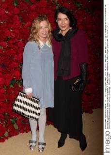 Nov. 15, 2011 - New York, New York, U.S. - CINDY SHERMAN and MARINA ABRAMOVIC arriving at the Museum of Modern Art Film Benefit: A Tribute to Pedro Almodovar at MoMA in New York City on 11-15-2011. 2011. - ZUMAmg1_