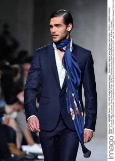 Moda Lisboa Fashion Week Portugal, Lisbon,Mar. 12,2016 - LISBOA FASHION WEEK - A model walks the runway Miguel Vieira Fall Winter 2016 17 Collection during Moda Lisboa Fashion Week, in Lisbon, Portugal.  Copyright: BrunoxdexCarvalho