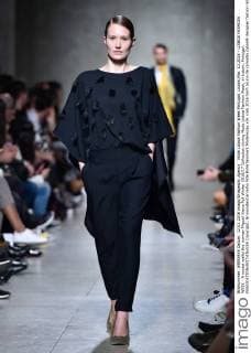 Moda Lisboa Fashion Week Portugal, Lisbon,Mar. 12,2016 - LISBOA FASHION WEEK - A model walks the runway Miguel Vieira Fall Winter 2016 17 Collection during Moda Lisboa Fashion Week, in Lisbon, Portugal.  Copyright: BrunoxdexCarvalho