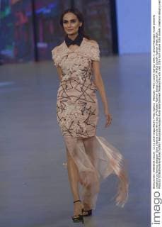 Pakistan: PFDC sunsilk fashion week in Lahore Pakistani model presents creations by famous designer Saira Shakira on the third day of Pakistan Fashion Design Council (PFDC) Sunsilk Fashion Week 2016.  RanaxSajidxHussain