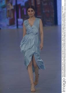 Pakistan: PFDC sunsilk fashion week in Lahore Pakistani model presents creations by famous designer Saira Shakira on the third day of Pakistan Fashion Design Council (PFDC) Sunsilk Fashion Week 2016.  RanaxSajidxHussain
