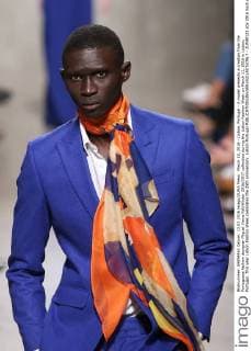 March 13, 2016 - Lisbon, Portugal - A model presents a creation from the Portuguese fashion designer Miguel Vieira Fall Winter 2016 2017 collection during the Lisbon Fashion Week on March 11, 2016 in Lisbon, Portugal. This year Lisbon Fashion Week celebrates the 25th anniversary. Lisbon Portugal - ZUMAf123