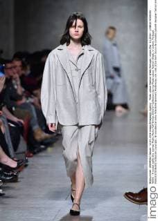 Moda Lisboa Fashion Week Portugal, Lisbon,Mar. 12,2016 - LISBOA FASHION WEEK - A model walks the runway Pedro Pedro Fall Winter 2016 17 Collection during Moda Lisboa Fashion Week, in Lisbon, Portugal.  Copyright: BrunoxdexCarvalho