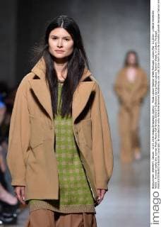 Moda Lisboa Fashion Week Portugal, Lisbon,Mar. 12,2016 - LISBOA FASHION WEEK - A model walks the runway Pedro Pedro Fall Winter 2016 17 Collection during Moda Lisboa Fashion Week, in Lisbon, Portugal.  Copyright: BrunoxdexCarvalho