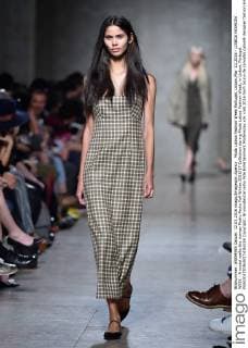 Moda Lisboa Fashion Week Portugal, Lisbon,Mar. 12,2016 - LISBOA FASHION WEEK - A model walks the runway Pedro Pedro Fall Winter 2016 17 Collection during Moda Lisboa Fashion Week, in Lisbon, Portugal.  Copyright: BrunoxdexCarvalho