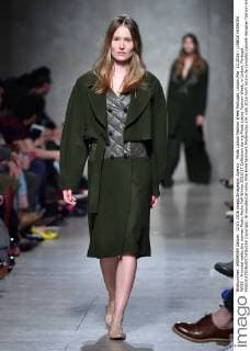Moda Lisboa Fashion Week Portugal, Lisbon,Mar. 12,2016 - LISBOA FASHION WEEK - A model walks the runway Pedro Pedro Fall Winter 2016 17 Collection during Moda Lisboa Fashion Week, in Lisbon, Portugal.  Copyright: BrunoxdexCarvalho