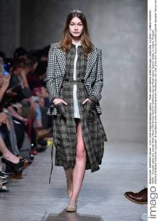 Moda Lisboa Fashion Week Portugal, Lisbon,Mar. 12,2016 - LISBOA FASHION WEEK - A model walks the runway Pedro Pedro Fall Winter 2016 17 Collection during Moda Lisboa Fashion Week, in Lisbon, Portugal.  Copyright: BrunoxdexCarvalho