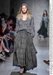 Moda Lisboa Fashion Week Portugal, Lisbon,Mar. 12,2016 - LISBOA FASHION WEEK - A model walks the runway Pedro Pedro Fall Winter 2016 17 Collection during Moda Lisboa Fashion Week, in Lisbon, Portugal.  Copyright: BrunoxdexCarvalho