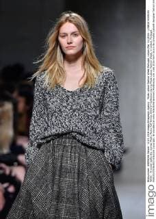 Moda Lisboa Fashion Week Portugal, Lisbon,Mar. 12,2016 - LISBOA FASHION WEEK - A model walks the runway Pedro Pedro Fall Winter 2016 17 Collection during Moda Lisboa Fashion Week, in Lisbon, Portugal.  Copyright: BrunoxdexCarvalho