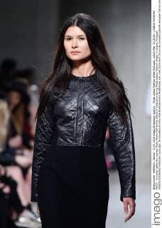 Moda Lisboa Fashion Week Portugal, Lisbon,Mar. 12,2016 - LISBOA FASHION WEEK - A model walks the runway Pedro Pedro Fall Winter 2016 17 Collection during Moda Lisboa Fashion Week, in Lisbon, Portugal.  Copyright: BrunoxdexCarvalho