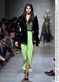 Moda Lisboa Fashion Week Portugal, Lisbon,Mar. 12,2016 - LISBOA FASHION WEEK - A model walks the runway Pedro Pedro Fall Winter 2016 17 Collection during Moda Lisboa Fashion Week, in Lisbon, Portugal.  Copyright: BrunoxdexCarvalho