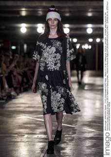 March 13, 2016 - Melbourne, Victoria, Australia - A model wears Obus for the Premium Runway 6 show during the 2016 Melbourne Fashion Week. Melbourne Australia - ZUMAk106