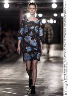 March 13, 2016 - Melbourne, Victoria, Australia - A model wears Obus for the Premium Runway 6 show during the 2016 Melbourne Fashion Week. Melbourne Australia - ZUMAk106