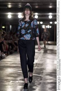 March 13, 2016 - Melbourne, Victoria, Australia - A model wears Obus for the Premium Runway 6 show during the 2016 Melbourne Fashion Week. Melbourne Australia - ZUMAk106