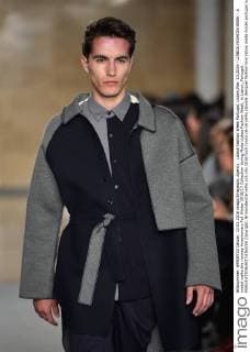 Lisboa Fashion Week Portugal, Lisbon,Mar. 13,2016 - LISBOA FASHION WEEK - A model walks the runway Awaytomars Fall Winter 2016 17 Collection during Moda Lisboa Fashion Week, in Lisbon, Portugal.  Copyright: BrunoxdexCarvalho