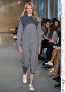 Lisboa Fashion Week Portugal, Lisbon,Mar. 13,2016 - LISBOA FASHION WEEK - A model walks the runway Awaytomars Fall Winter 2016 17 Collection during Moda Lisboa Fashion Week, in Lisbon, Portugal.  Copyright: BrunoxdexCarvalho