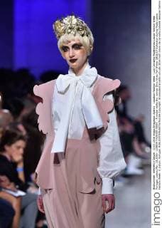 Lissabon Fashion Week - Luis Carvalho Modenschau Lisboa Fashion Week Portugal, Lisbon,Mar. 13,2016 - LISBOA FASHION WEEK - A model walks the runway Dino Alves Fall Winter 2016 17 Collection during Moda Lisboa Fashion Week, in Lisbon, Portugal.  Copyright: BrunoxdexCarvalho