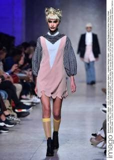 Lissabon Fashion Week - Luis Carvalho Modenschau Lisboa Fashion Week Portugal, Lisbon,Mar. 13,2016 - LISBOA FASHION WEEK - A model walks the runway Dino Alves Fall Winter 2016 17 Collection during Moda Lisboa Fashion Week, in Lisbon, Portugal.  Copyright: BrunoxdexCarvalho
