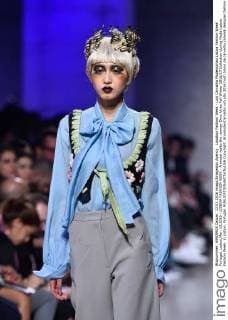 Lissabon Fashion Week - Luis Carvalho Modenschau Lisboa Fashion Week Portugal, Lisbon,Mar. 13,2016 - LISBOA FASHION WEEK - A model walks the runway Dino Alves Fall Winter 2016 17 Collection during Moda Lisboa Fashion Week, in Lisbon, Portugal.  Copyright: BrunoxdexCarvalho
