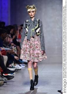 Lissabon Fashion Week - Luis Carvalho Modenschau Lisboa Fashion Week Portugal, Lisbon,Mar. 13,2016 - LISBOA FASHION WEEK - A model walks the runway Dino Alves Fall Winter 2016 17 Collection during Moda Lisboa Fashion Week, in Lisbon, Portugal.  Copyright: BrunoxdexCarvalho