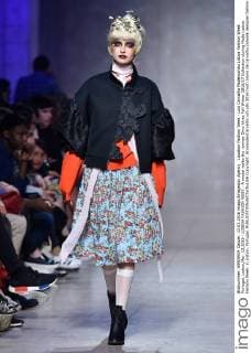 Lissabon Fashion Week - Luis Carvalho Modenschau Lisboa Fashion Week Portugal, Lisbon,Mar. 13,2016 - LISBOA FASHION WEEK - A model walks the runway Dino Alves Fall Winter 2016 17 Collection during Moda Lisboa Fashion Week, in Lisbon, Portugal.  Copyright: BrunoxdexCarvalho
