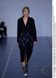 March 13, 2016 - Lisbon, Portugal - A model presents a creation from Kolovrat Fall Winter 2016 2017 collection during the Lisbon Fashion Week on March 11, 2016 in Lisbon, Portugal. Lisbon Portugal  - ZUMAn230