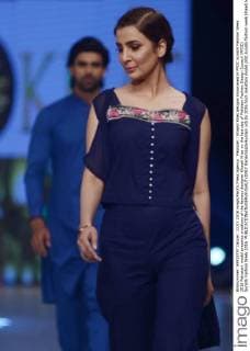 Pakistan : Khaadi Khas designs showcased in PFDC Sunsilk Fashion Week 2016 Pakistani model presents creations of the famous designer Khaadi Khas on the last day of Pakistan Fashion Design Council (PFDC) Sunsilk Fashion Week 2016.  RanaxSajidxHussain