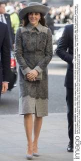 . 14 03 2016. London, United Kingdom. Commonwealth Day. The Duchess of Cambridge Kate Middleton arrives at Westminster Abbey, to attend the Commonwealth Service on Commonwealth Day.  xDavidxMirzoeffx xi-Imagesx IIM-12190-0019