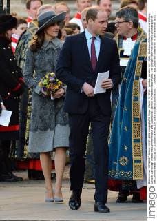 March 14, 2016 - London, London, UK - Kate, Duchess of Cambridge and William, Duke of Cambridge attend the Commonwealth Day Observance Service At Westminister Abbey. The annual multi-faith service is a celebration of the Commonwealth London, UK. London UK  - ZUMAl94_