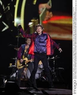British singer Mick Jagger of The Rolling Stones performs on stage during their concert as part of the America Latina Ole Tour 2016 , at the Foro Sol Arena, in Mexico City, Mexico, 14 March 2016. The Rolling Stones concert in Mexico City !ACHTUNG: NUR REDAKTIONELLE NUTZUNG!  MEX31 20160315-635936184937837588