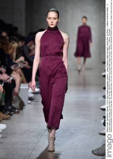 Lisboa Fashion Week Portugal, Lisbon,Mar. 13,2016 - LISBOA FASHION WEEK - A model walks the runway Luis Carvalho Fall Winter 2016 17 Collection during Moda Lisboa Fashion Week, in Lisbon, Portugal.  Copyright: BrunoxdexCarvalho