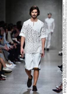 Lisboa Fashion Week Portugal, Lisbon,Mar. 13,2016 - LISBOA FASHION WEEK - A model walks the runway Nadir Tati Fall Winter 2016 17 Collection during Moda Lisboa Fashion Week, in Lisbon, Portugal.  Copyright: BrunoxdexCarvalho