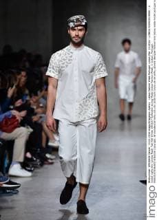 Lisboa Fashion Week Portugal, Lisbon,Mar. 13,2016 - LISBOA FASHION WEEK - A model walks the runway Nadir Tati Fall Winter 2016 17 Collection during Moda Lisboa Fashion Week, in Lisbon, Portugal.  Copyright: BrunoxdexCarvalho