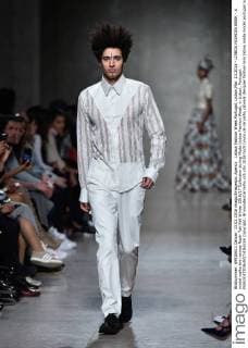 Lisboa Fashion Week Portugal, Lisbon,Mar. 13,2016 - LISBOA FASHION WEEK - A model walks the runway Nadir Tati Fall Winter 2016 17 Collection during Moda Lisboa Fashion Week, in Lisbon, Portugal.  Copyright: BrunoxdexCarvalho