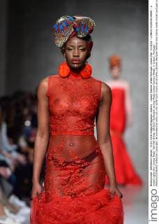 Lisboa Fashion Week Portugal, Lisbon,Mar. 13,2016 - LISBOA FASHION WEEK - A model walks the runway Nadir Tati Fall Winter 2016 17 Collection during Moda Lisboa Fashion Week, in Lisbon, Portugal.  Copyright: BrunoxdexCarvalho