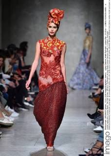 Lisboa Fashion Week Portugal, Lisbon,Mar. 13,2016 - LISBOA FASHION WEEK - A model walks the runway Nadir Tati Fall Winter 2016 17 Collection during Moda Lisboa Fashion Week, in Lisbon, Portugal.  Copyright: BrunoxdexCarvalho