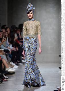Lisboa Fashion Week Portugal, Lisbon,Mar. 13,2016 - LISBOA FASHION WEEK - A model walks the runway Nadir Tati Fall Winter 2016 17 Collection during Moda Lisboa Fashion Week, in Lisbon, Portugal.  Copyright: BrunoxdexCarvalho