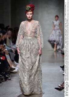 Lisboa Fashion Week Portugal, Lisbon,Mar. 13,2016 - LISBOA FASHION WEEK - A model walks the runway Nadir Tati Fall Winter 2016 17 Collection during Moda Lisboa Fashion Week, in Lisbon, Portugal.  Copyright: BrunoxdexCarvalho